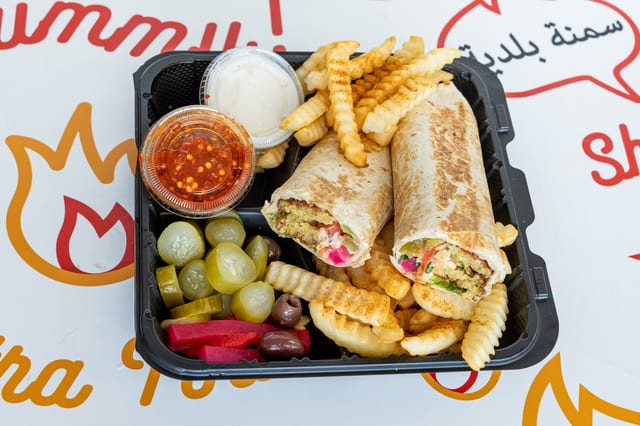 Falafel Platter.