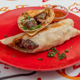 Beef Kafta Wrap