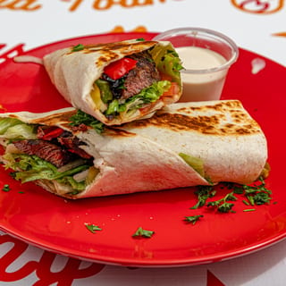 Beef Sheesh Kabob Wrap